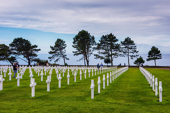 1 Normandy Cemetery and Memorial, France 1