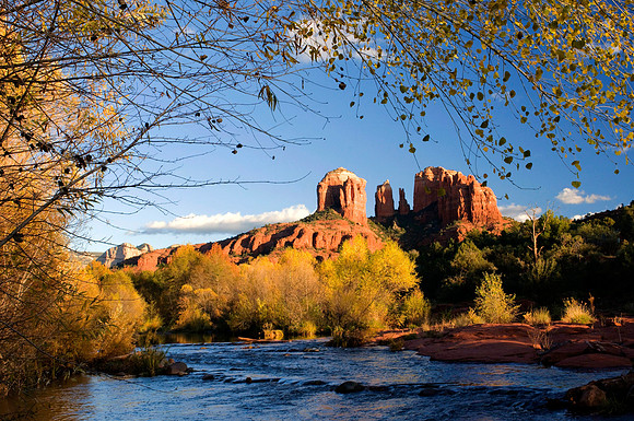 AZ - Sedona    Cathedral Rock Autumn Glow 1