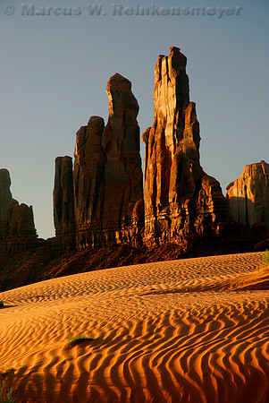 Totems at Dawn, Monument Valley, Arizona-Utah Border