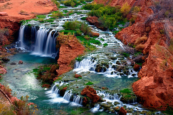 Rock Falls in Havasu Canyon  Arizona (5) - Copy - Copy