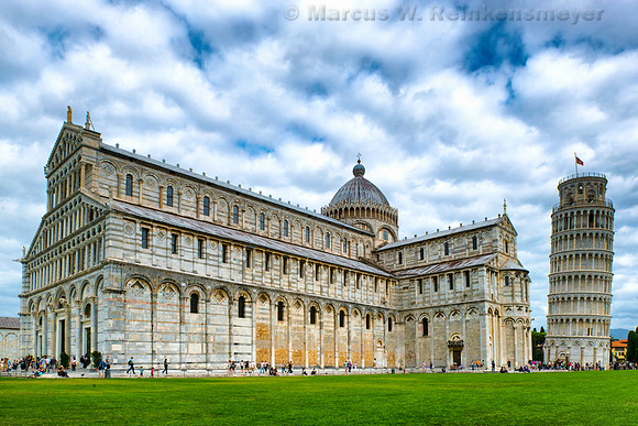 Leaning Tower of Pisa, Pisa's Cathedral Square, Italy