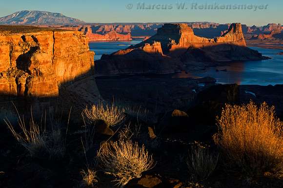 View from Ahlstrom Point, Lake Powell, Arizona-Utah Border