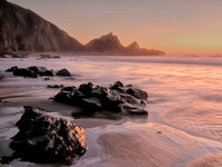Dusk, McClure's Beach, Point Reyes, CA 2