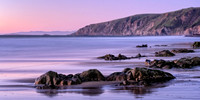 Dusk, McClure's Beach, Point Reyes, CA 4 pano