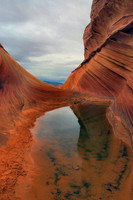 AZ-UT - North Coyote Buttes, Paria Canyon - Vermilion Cliffs, Wave Reflection