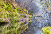 Autumn Reflections, West Clear Creek AZ 2