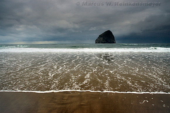 Stormy Coastline, Cape Kiwanda State Natural Area, Oregon