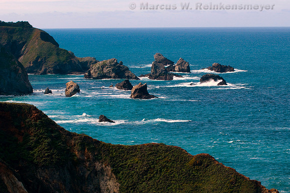 Big Sur Shoreline and Sea Stacks, Garrapata State Park , California