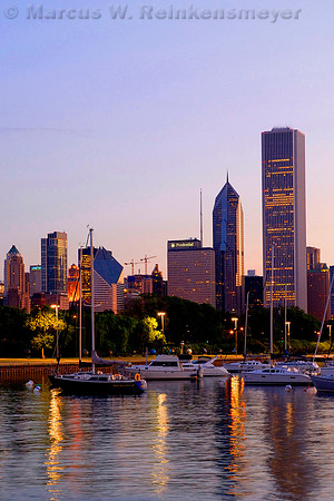 Windy City Day Break, Chicago, Illinois
