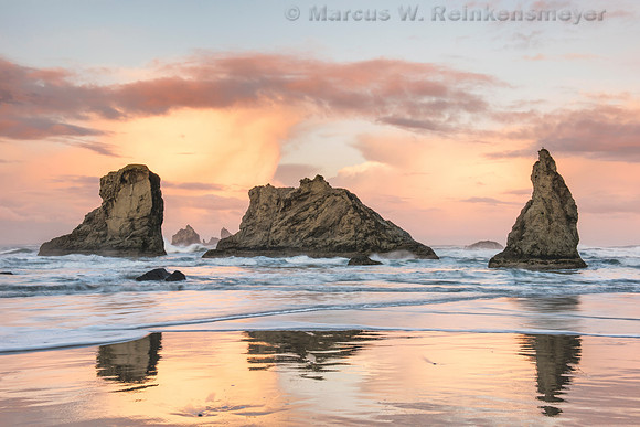 Dawn Bandon Beach Oregon 1