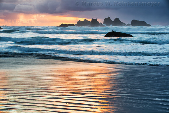 Dusk Glow  Cannon Beach Oregon