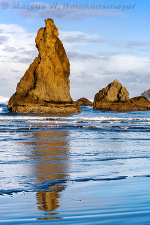 Sea Stack  Bandon Beach Oregon 2