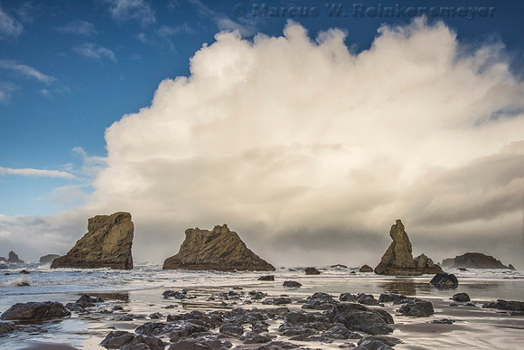 Cloud Cover Bandon Beach,  Oregon