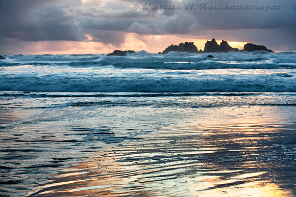 Break in the Storm,  Bandon Beach,  Oregon