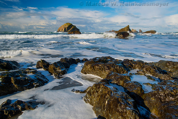 Sea Foam Bandon Beach Oregon 2
