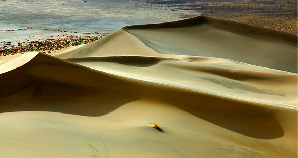 The Eureka Dunes, located in Death Valley National Park, California