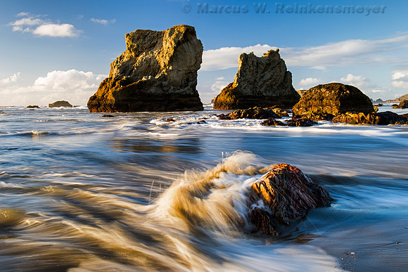 Surf Meets Rock,  Bandon Beach, Oregon