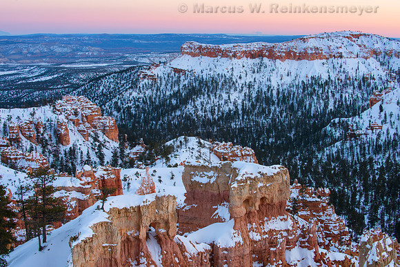 Sunset at Sunrise Point Bryce Canyon National Park Utah 2