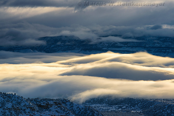 Cloud Shrouded Valley Bryce Canyon National Park