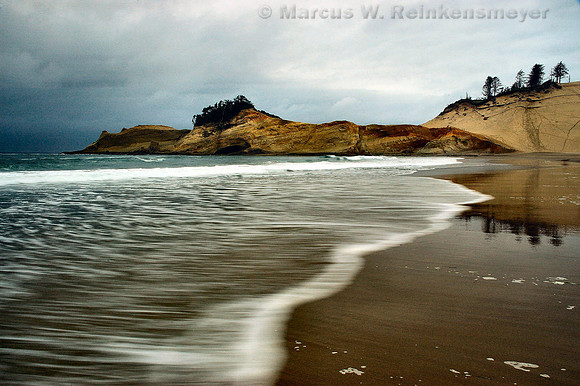 Stormy Coastline, Cape Kiwanda State Natural Area, Oregon