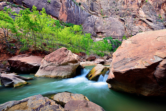 Virgin Narrows, Zion National Park, Utah