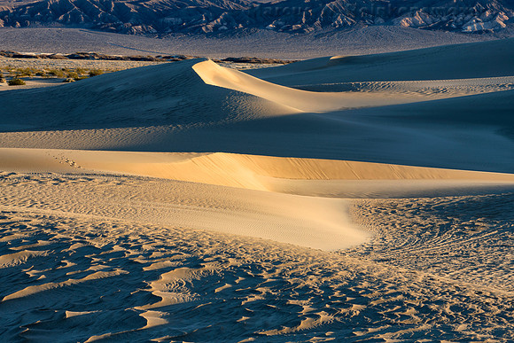 Emerging from Shadow, Mesquite Flat Dunes, Death Valley, California 3
