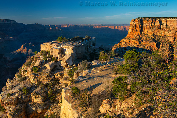 Evening Glow, Moran Point, South Rim, Grand Canyon National Park, Arizona 1