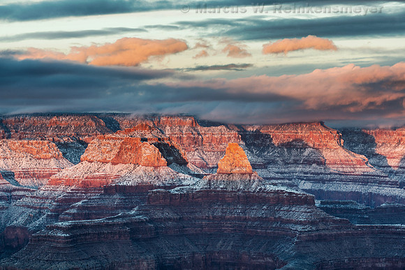 Grand Canyon Yavapai Point Sunset 1
