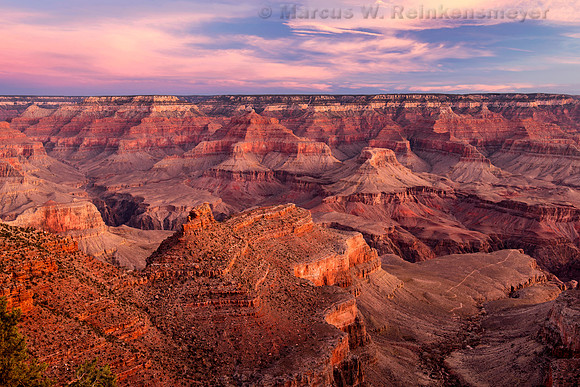 The Battleship, Bright Angel View Point, Grand Canyon, Arizonan 3