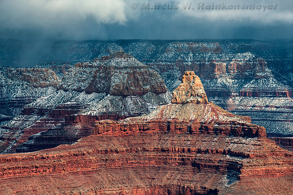 Impending Winter Storm, Yaki Point, Grand Canyon National Park, Arizona 4