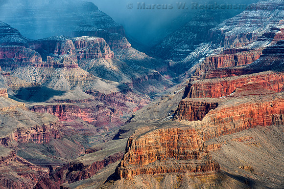 Impending Winter Storm, Yaki Point, Grand Canyon National Park, Arizona 5