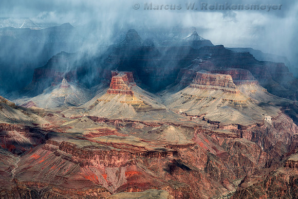 Impending Winter Storm, Yaki Point, Grand Canyon National Park, Arizona 6