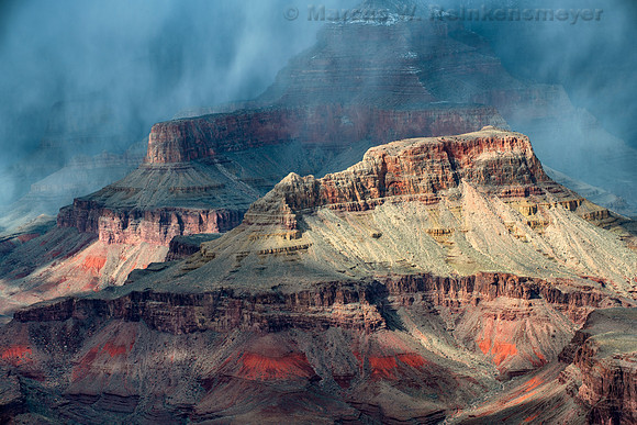 Impending Winter Storm, Yaki Point, Grand Canyon National Park, Arizona