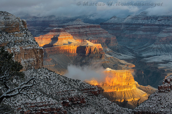 Touch of Morning Light,  Grand Canyon National Park, Arizona 1