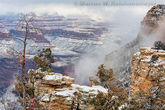 Winter Storm,  Grand Canyon National Park, Arizona 1