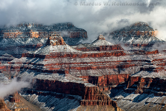 Winter Storm,  Grand Canyon National Park, Arizona 2