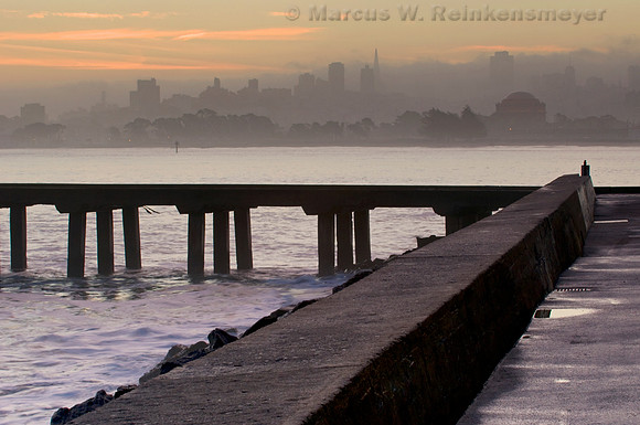 Golden Gate Bridge Sunrise, San Francisco, California