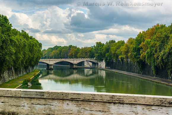 Tiber River, Rome, Italy
