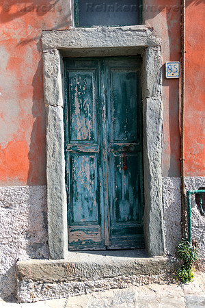 15 Weathered Door, Cinque Terre, Riomaggiore, Italy