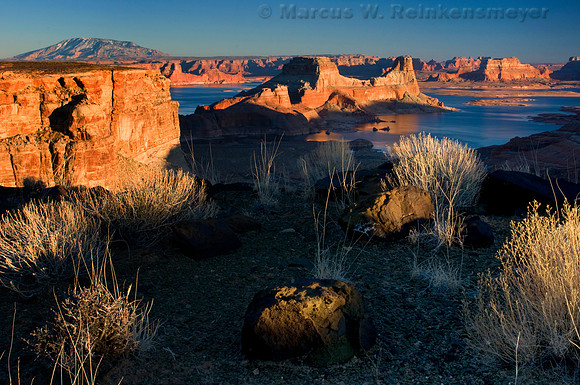 View from Ahlstrom Point, Lake Powell, Arizona-Utah Border