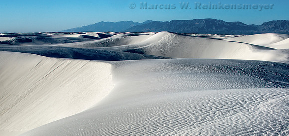 White Sands Clean Sweep pano