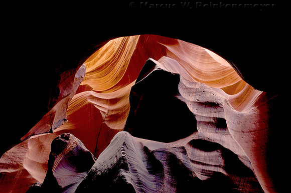 Slot Canyon, Upper Antelope Canyon, Page, Arizona