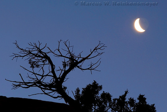 Crescent Moon, Arches National Park, Utah