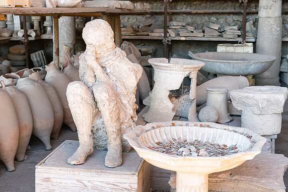 Frozen In Time, Pompeii, Italy