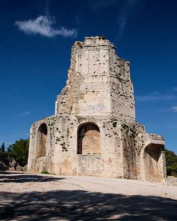 3 Magne Tower on Summit of Mount Cavalier, Nimes, Paris