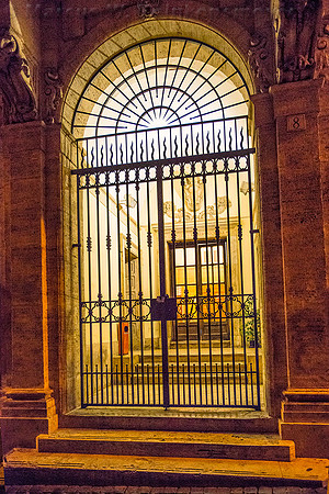 Doorway, Rome, Italy