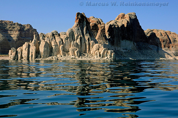 Wahweap Bay, Lake Powell, Arizona-Utah Border