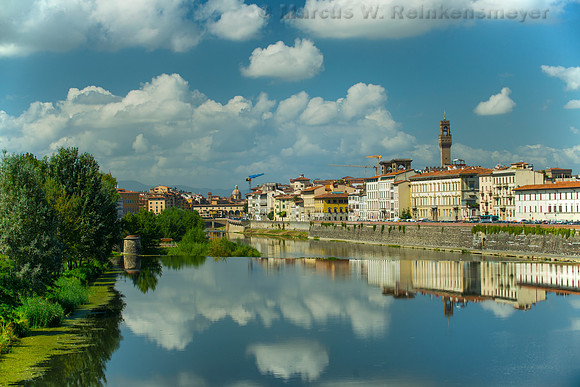 River Arno in Florence, Italy 1