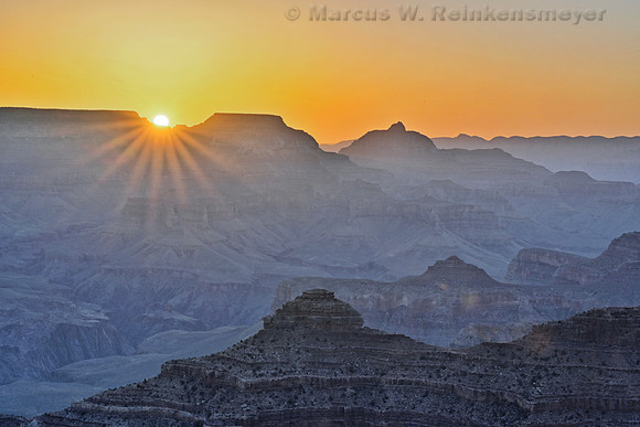 Sunrrise at Vavapai Point, Grand Canyon AZ 1