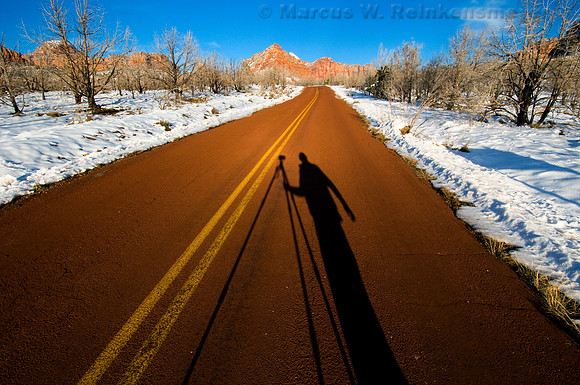 Photographer's Self Portrait, Kolob Terrace, Near Zion National Park, Utah
